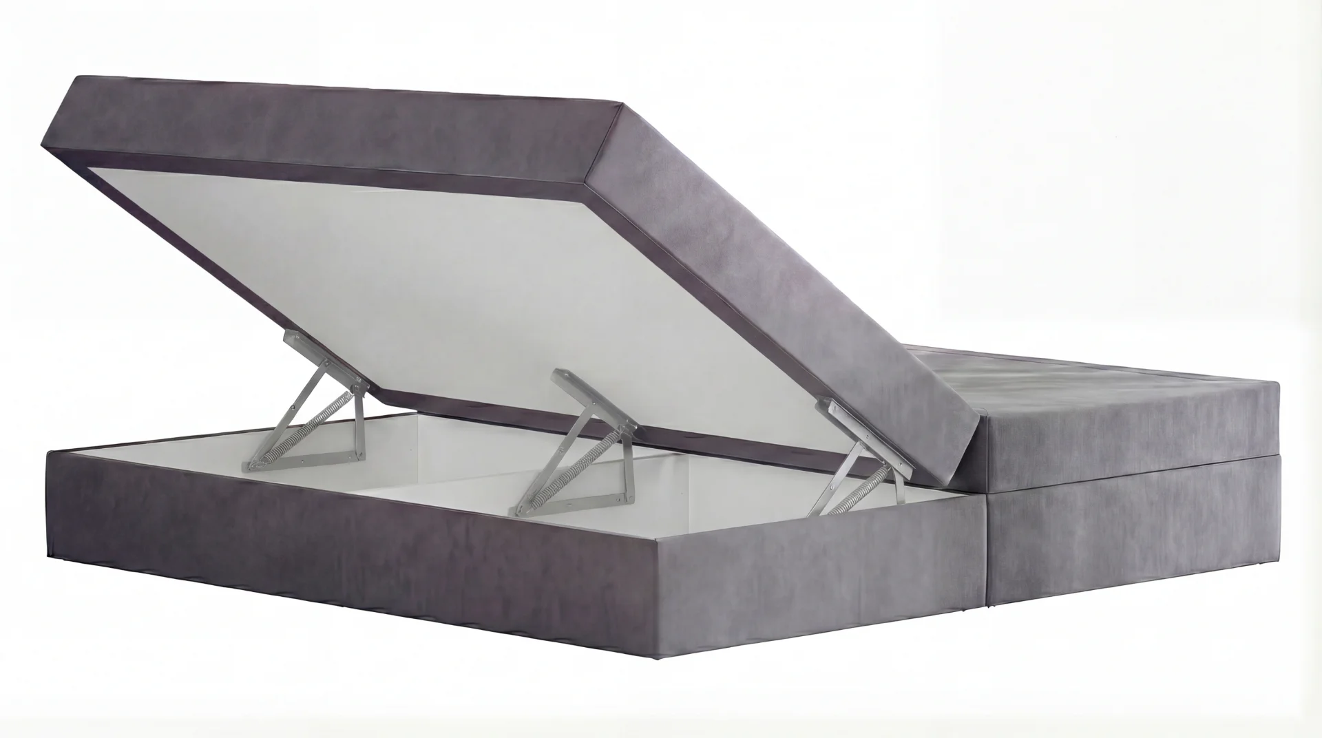 Bild: Boxspringbett mit Stauraum: Bettkasten sinnvoll oder unnötig?