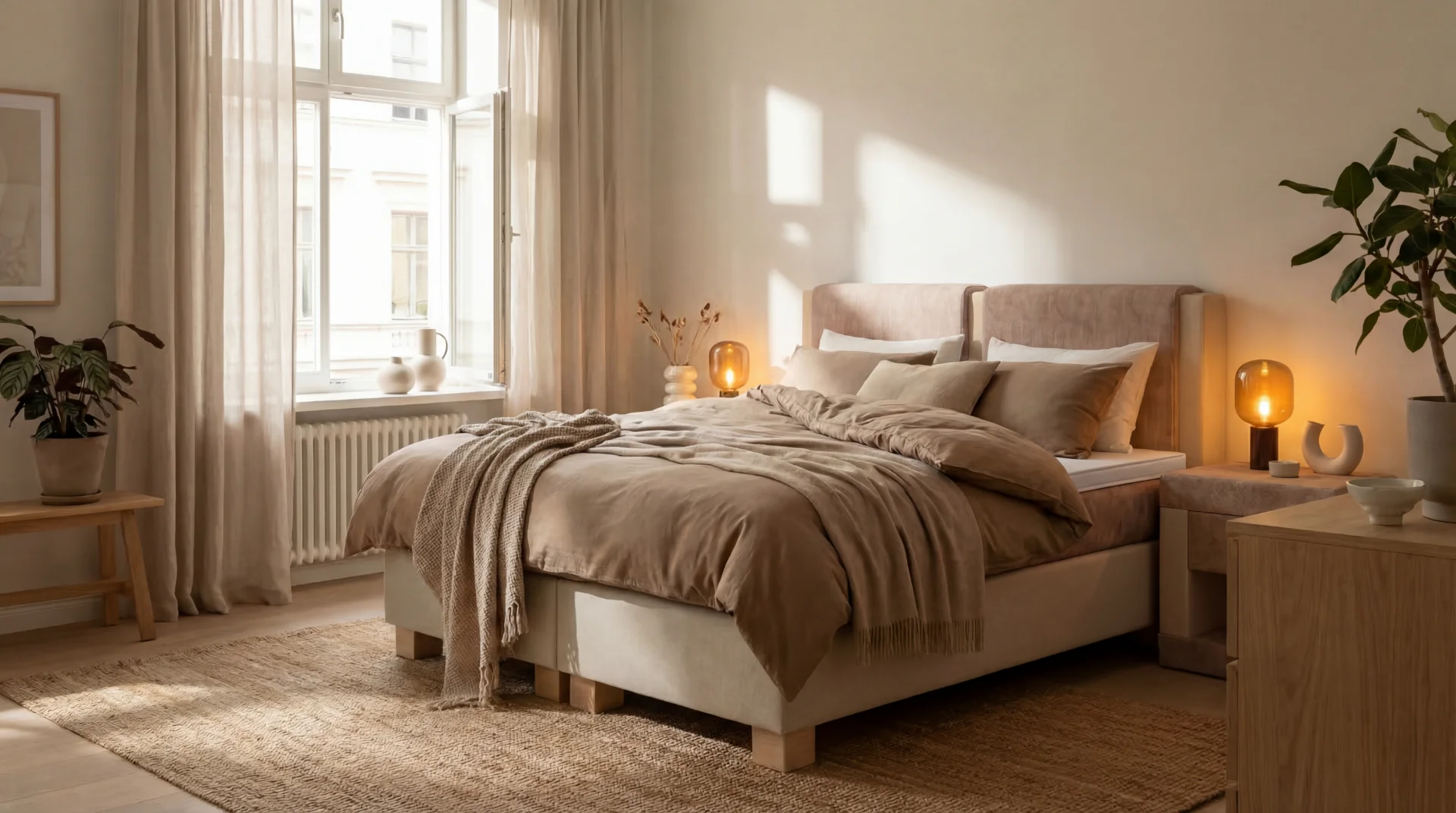 Bild: Boxspringbett reinigen und Topper pflegen – Lebensdauer verlängern